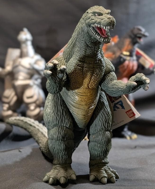 バーニングゴジラ＆ゴジラジュニア＆メカゴジラ（バンダイ）タグ付