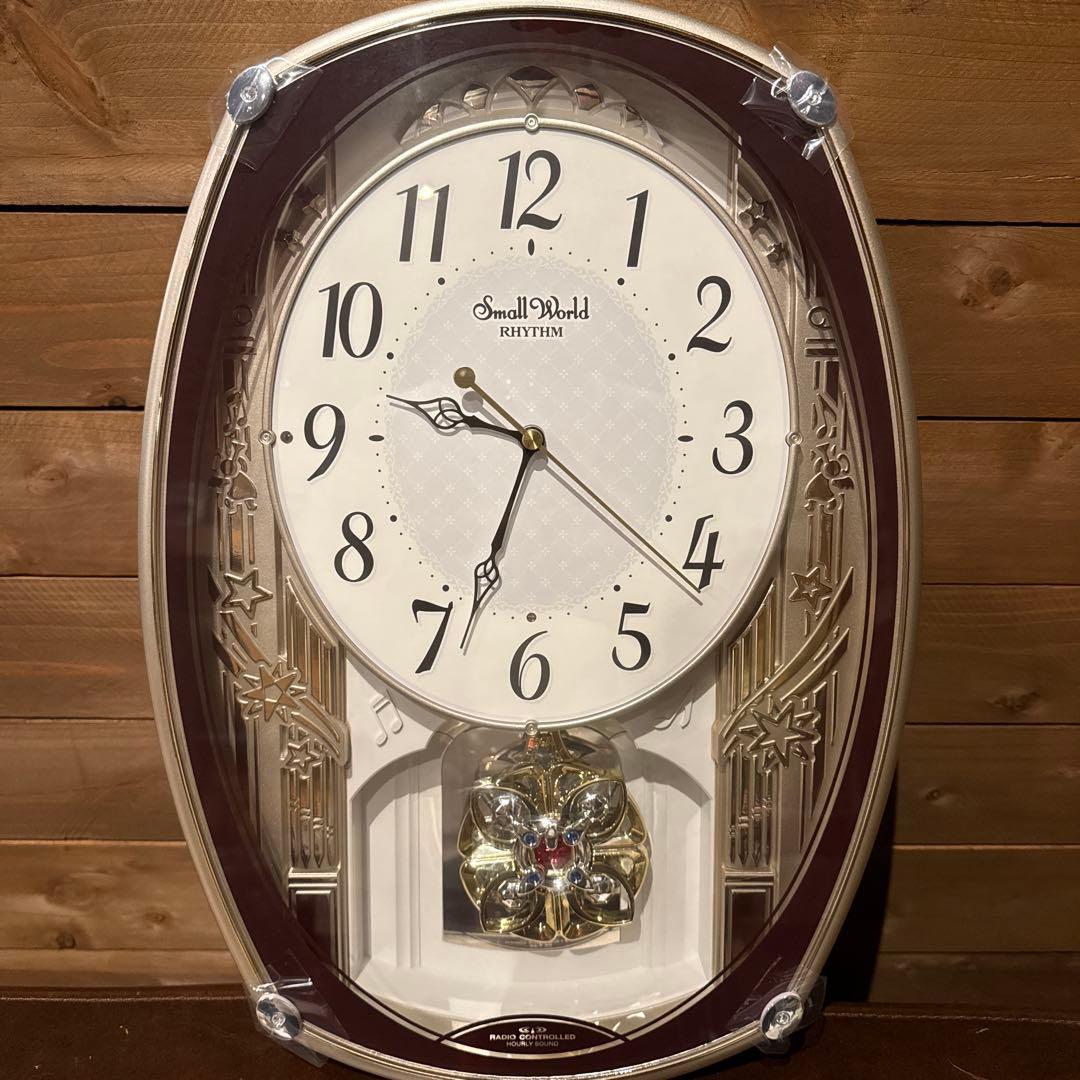 【新品未使用】Small World Rhythm 振り子時計
