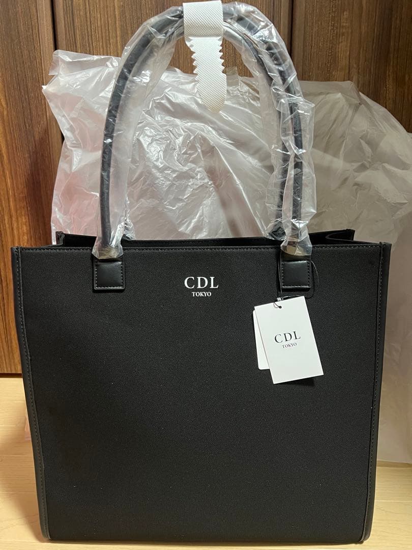 CDL Canvas Tote Bag LARGE 黒 CDL トートバッグ