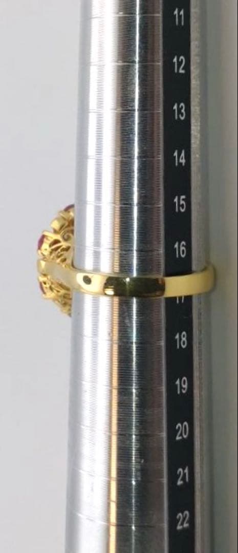 B*s様 Bas ルビー エメラルド SV925 14kYG フラワーモチ