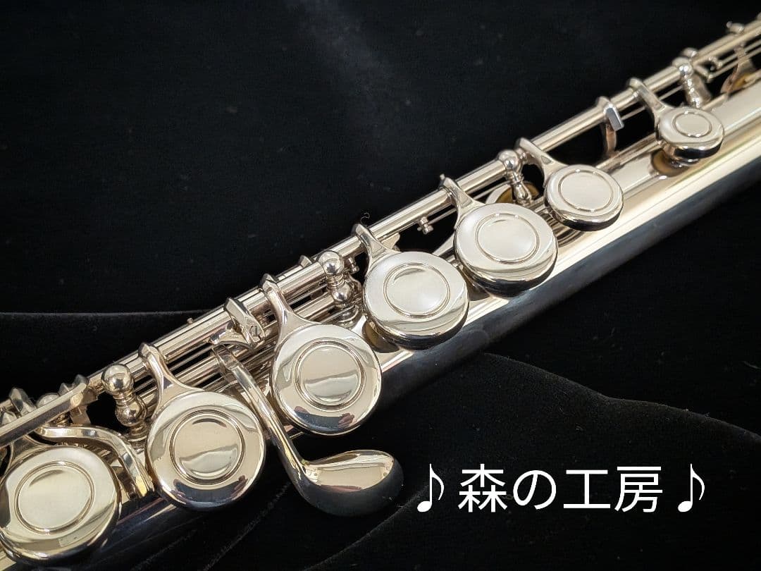 中古フルート専門店‼️部活応援‼️銀メッキヤマハフルート YFL211S Eメカ