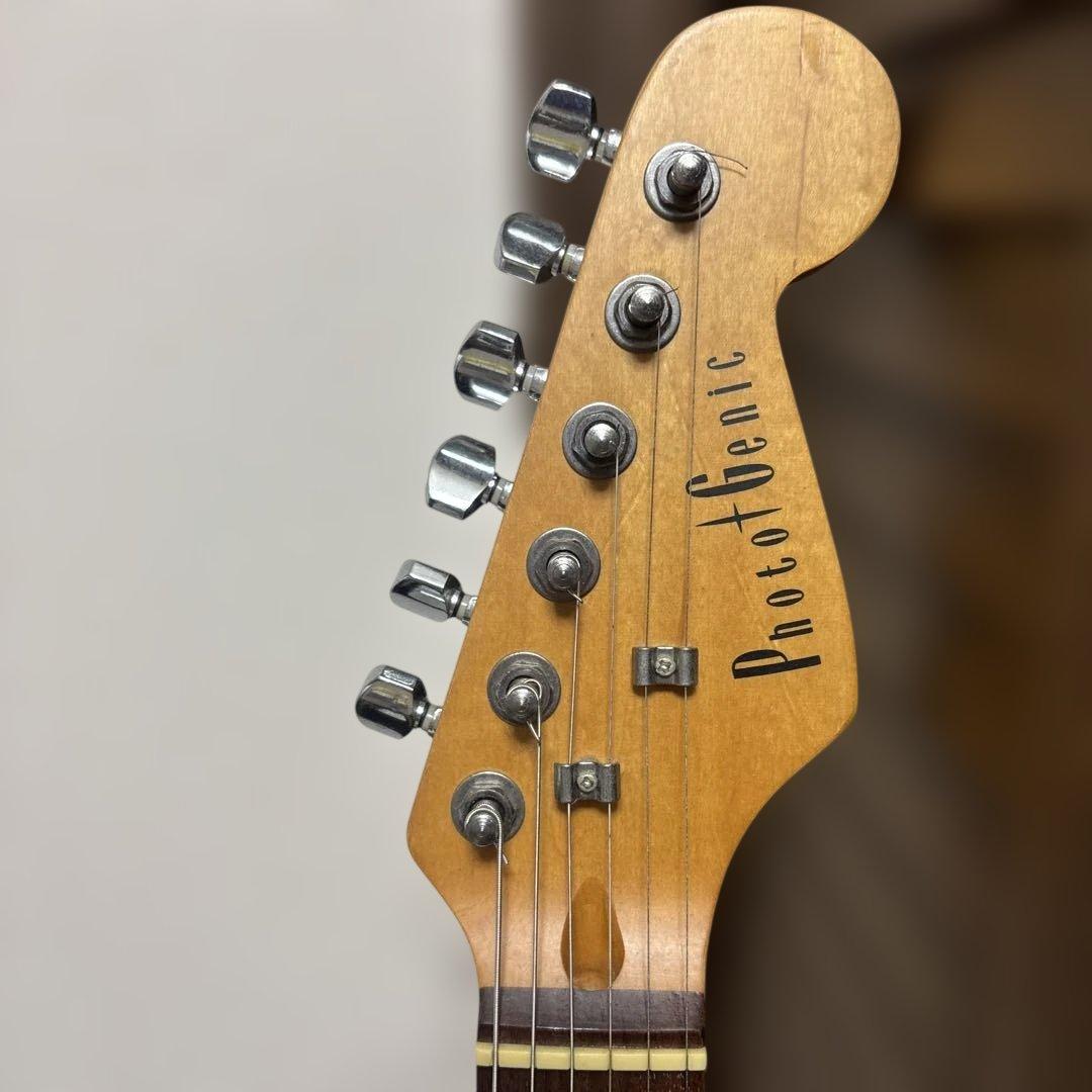 【スタンド付】Photogenic エレキギター ミントグリーン