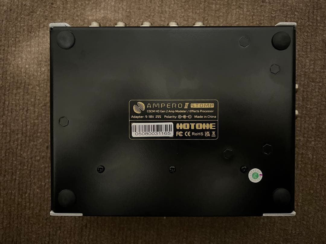 HOTONE AMPERO II STOMP マルチエフェクター ギグバッグ付き