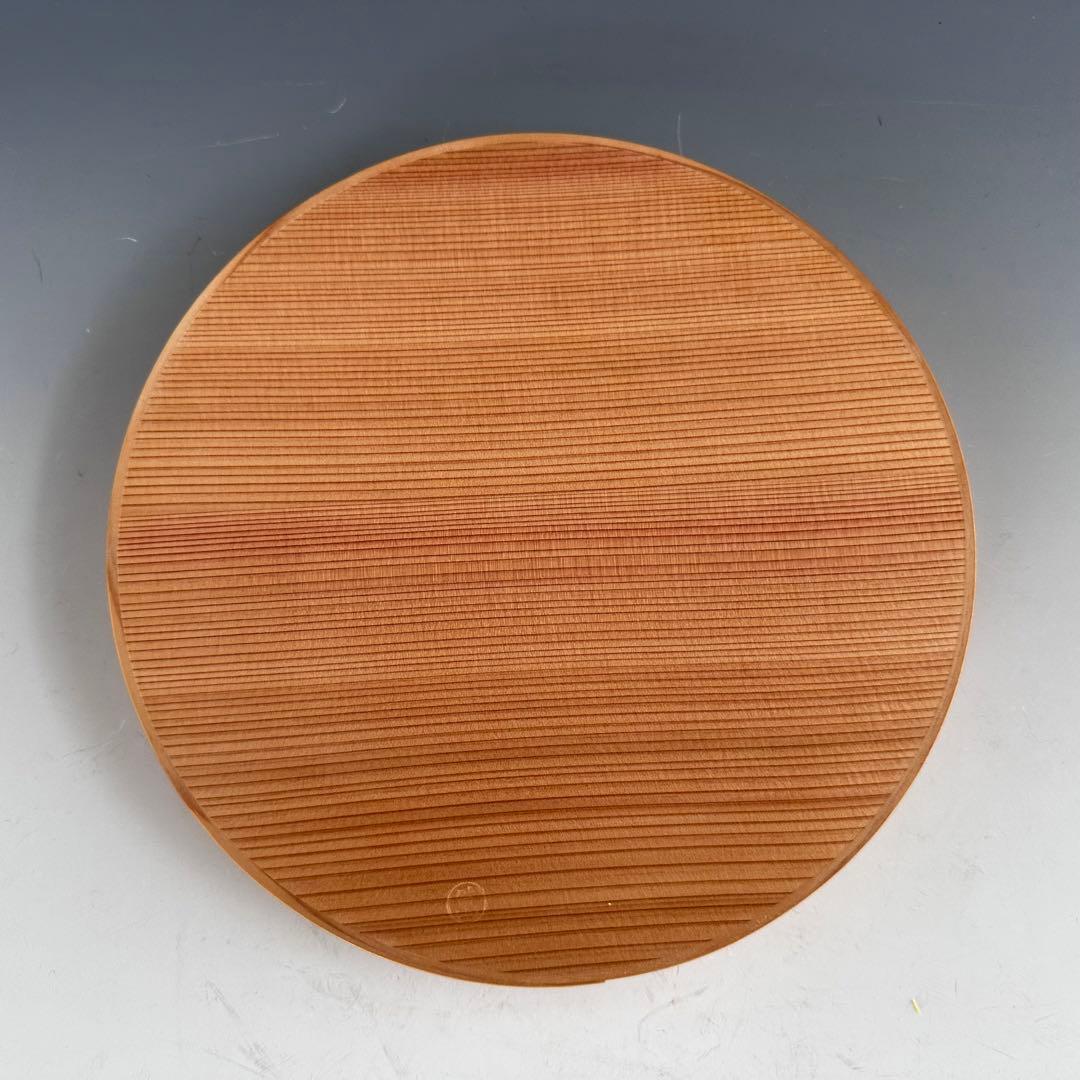 茶道具 杉曲 日の出 丸 菓子器 橋村萬象 共箱 干菓子器 工芸 木地 指物