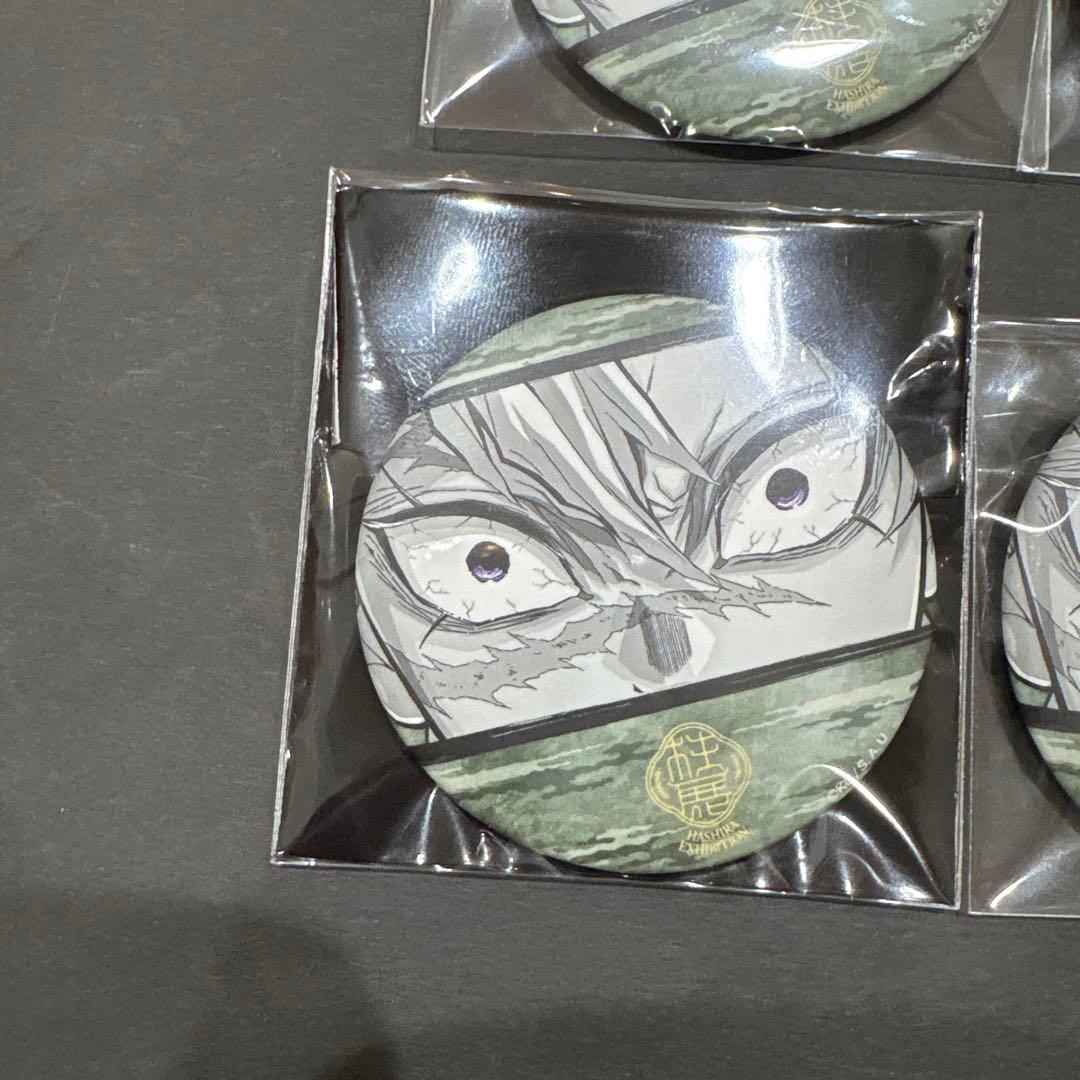 不死川実弥　鬼滅の刃　缶バッジ　柱展　8個