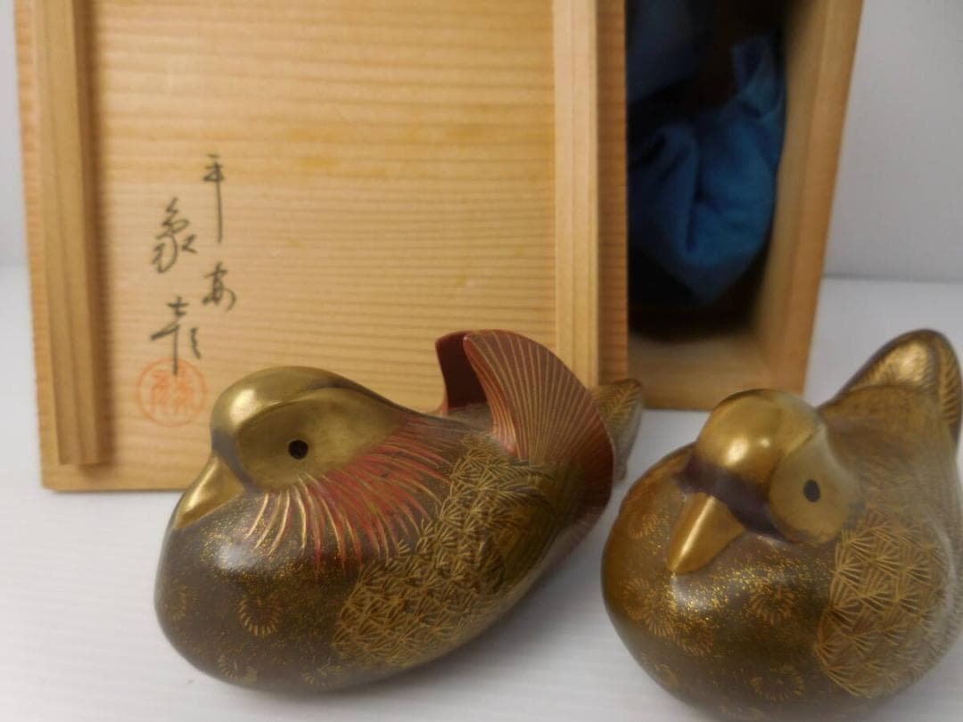 象彦 陶器製 鴛鴦（おしどり）の置物 どこで 買える か