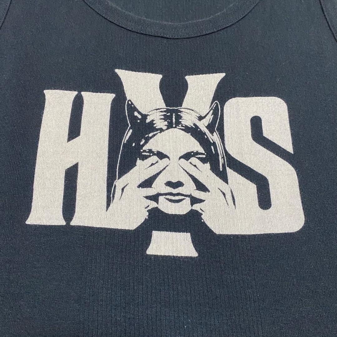 Hysteric Glamour ブラック タンクトップ プリントロゴ
