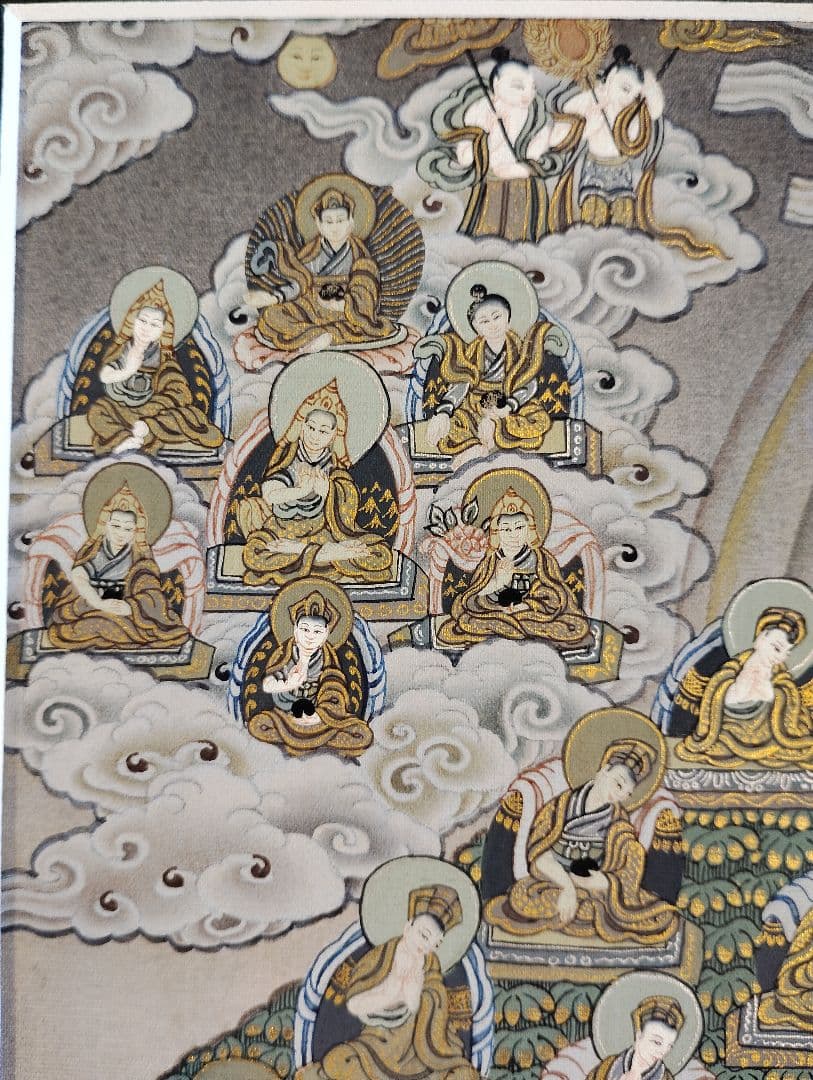 集会樹 絵画 手描き 仏画