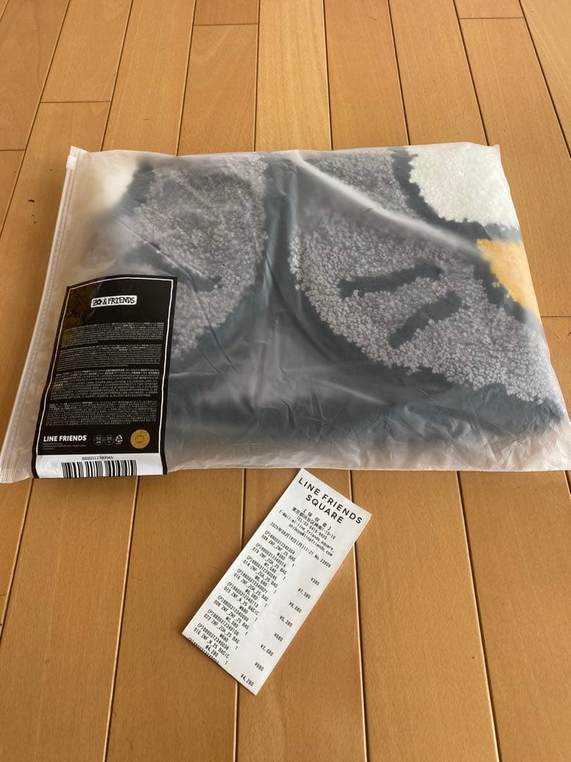 ZO&FRIENDS ポップアップ ZOA ぬいぐるみ ZOAラグ レシート原本