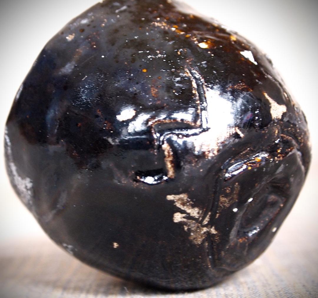 人気作家★水谷渉【師：中川自然坊＆鯉江良二】引き出し黒ぐい呑み