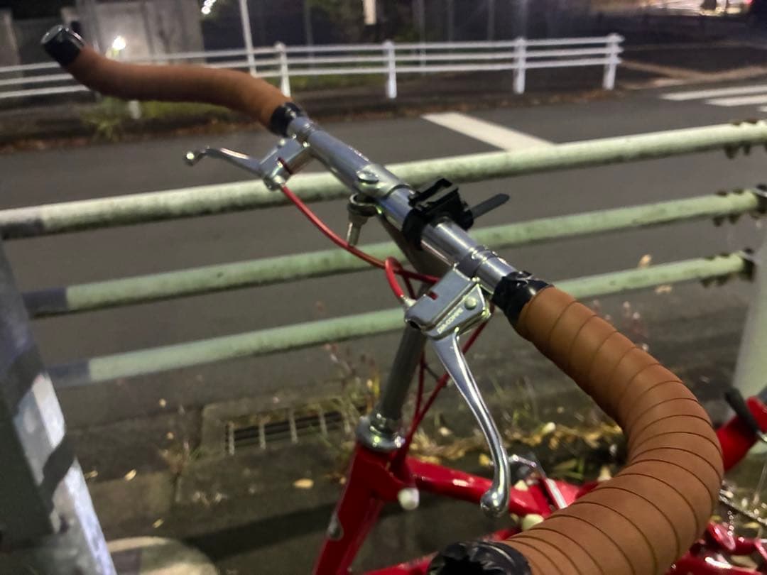 ブリヂストン トランジット コンパクト 折りたたみ自転車 赤 引き取り限定