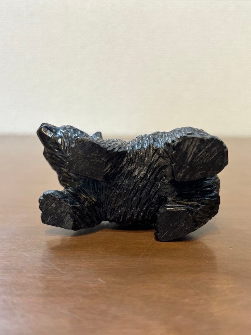 まとめ 石彫り 熊 クマ 十勝石 黒曜石 民芸品 工芸品 木彫り アイヌ