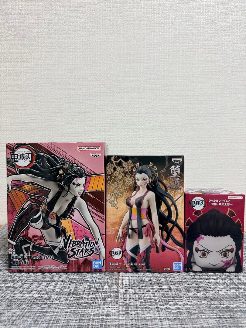 鬼滅の刃 堕姫＆妓夫太郎 Vibration Stars含むフィギュア9体セット