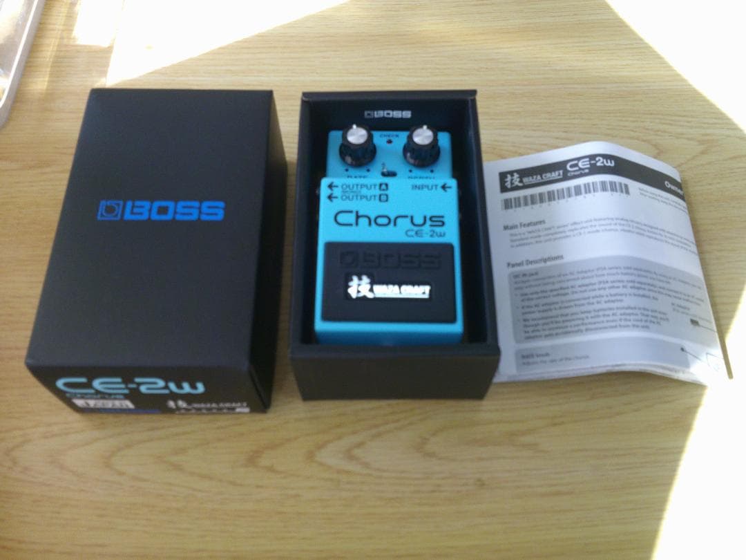 BOSS CE-2w コーラスエフェクター技 エフェクター 試奏動画】BOSS CE-2W Chorus Waza Craft 技クラフト