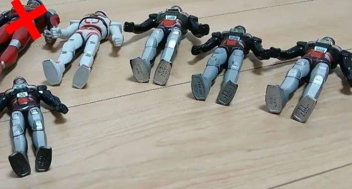 当時物 ソフビ人形 宇宙刑事シャリバン シャイダー ジャスピオン スピルバン