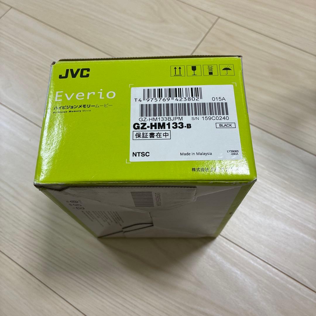 JVC Everio FULL HD ビデオカメラ 本体　GZ-HM133