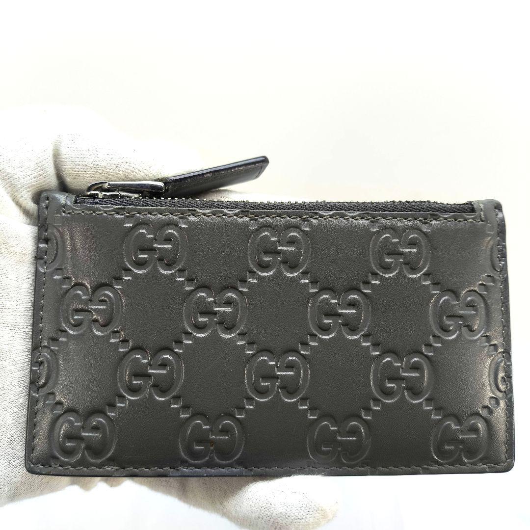 美品 グッチシマ フラグメントケース ケース カードケース パース