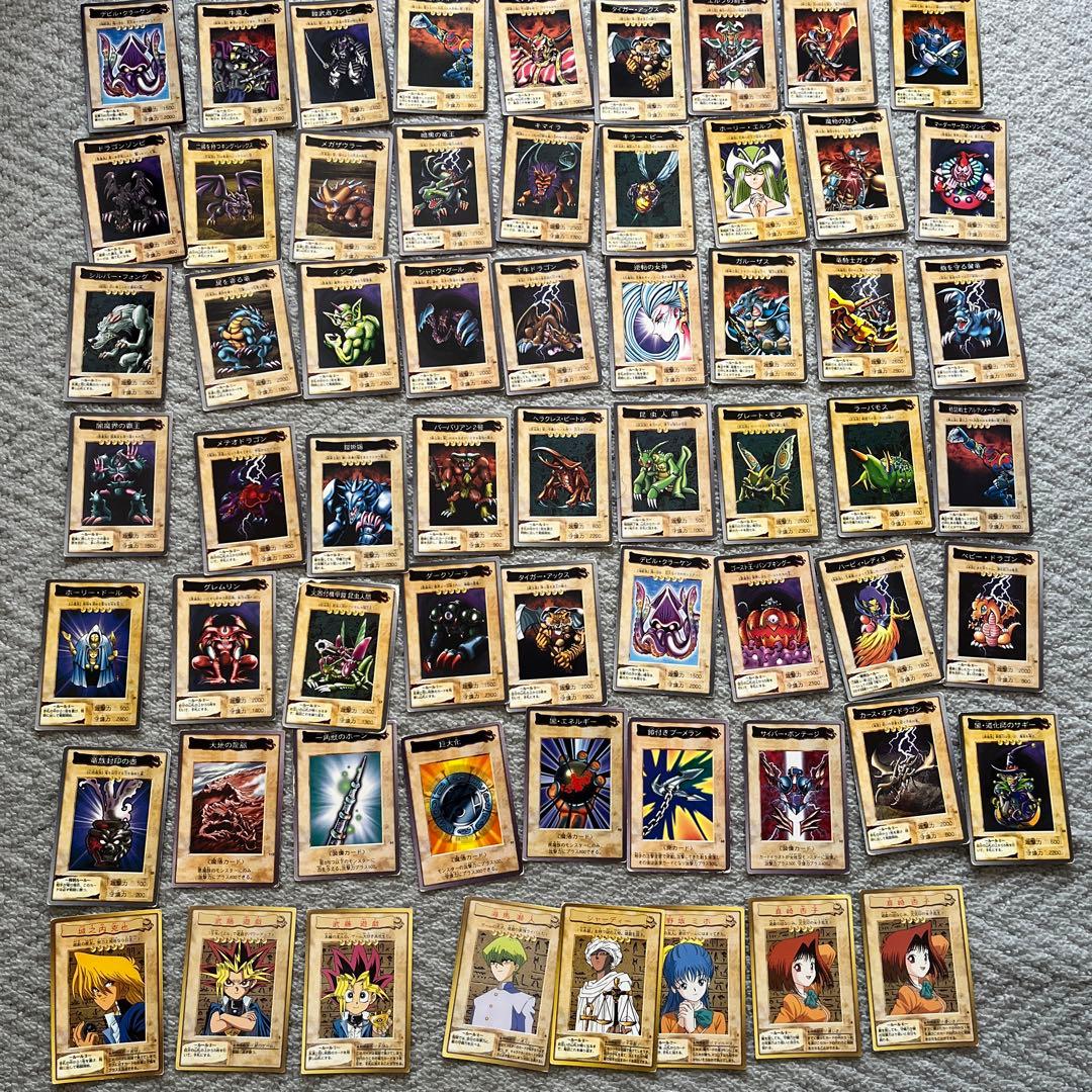 期間限定 バンダイ版 遊戯王カード 旧 73枚セット 全売り
