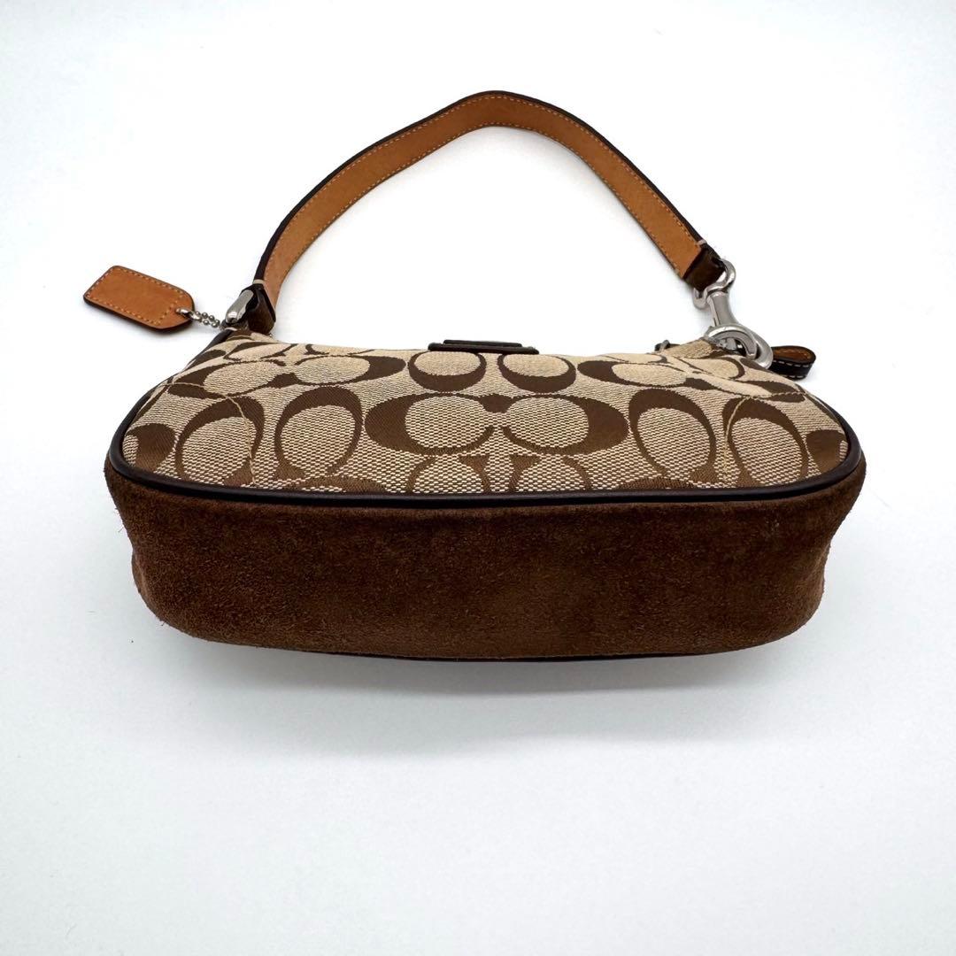 バッグ COACH SOHO shoulder bag signature mini