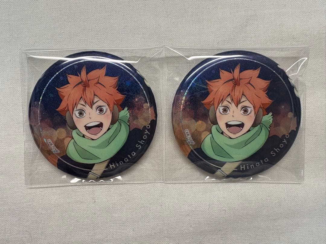 ハイキュー 日向翔陽 缶バッジ コスモワールド - メルカリ