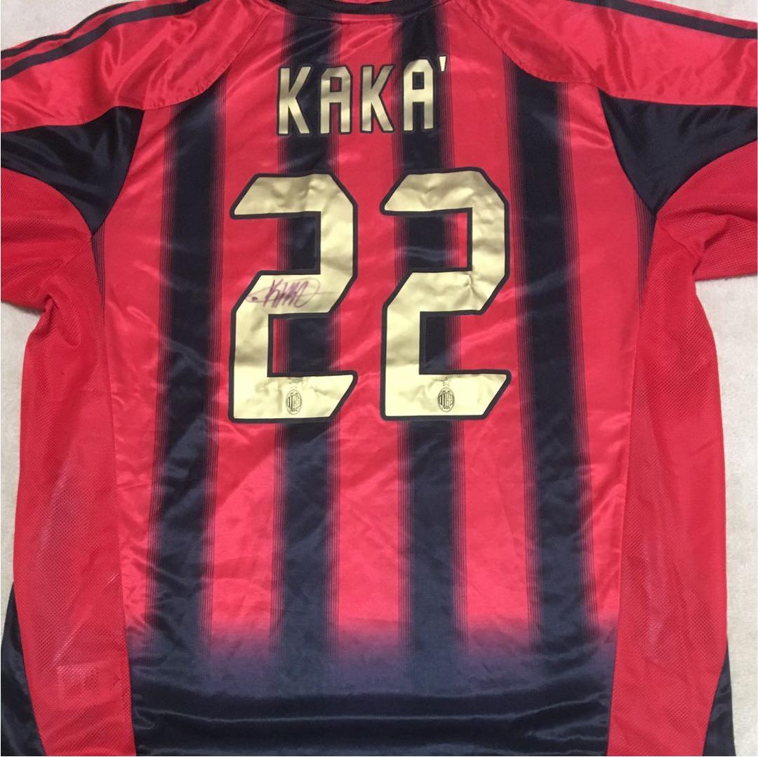 元ブラジル代表 カカ サイン入りフォトブック 元ブラジル代表 カカ AC