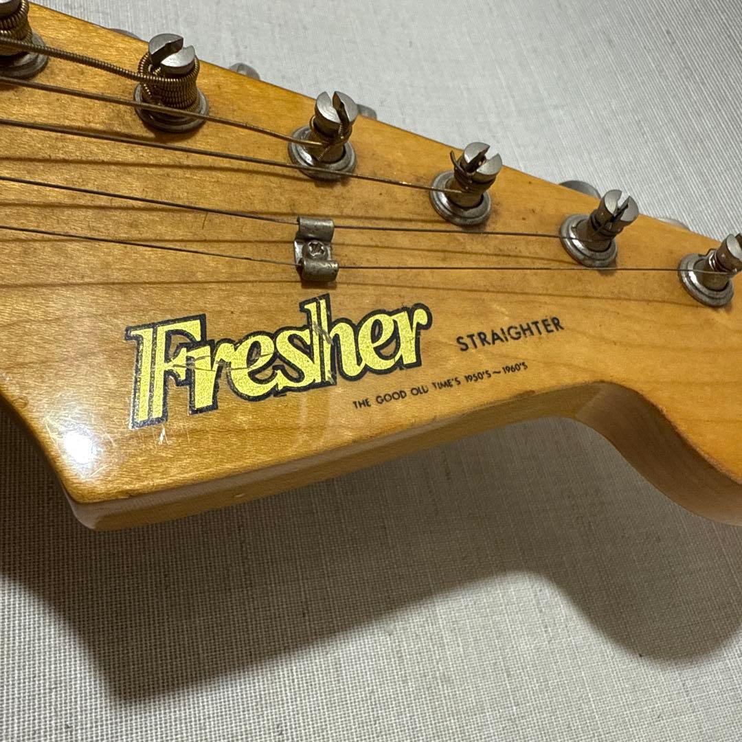 80s Fresher エレキギター 第4期ロゴ FST STRAIGHTER - メルカリ