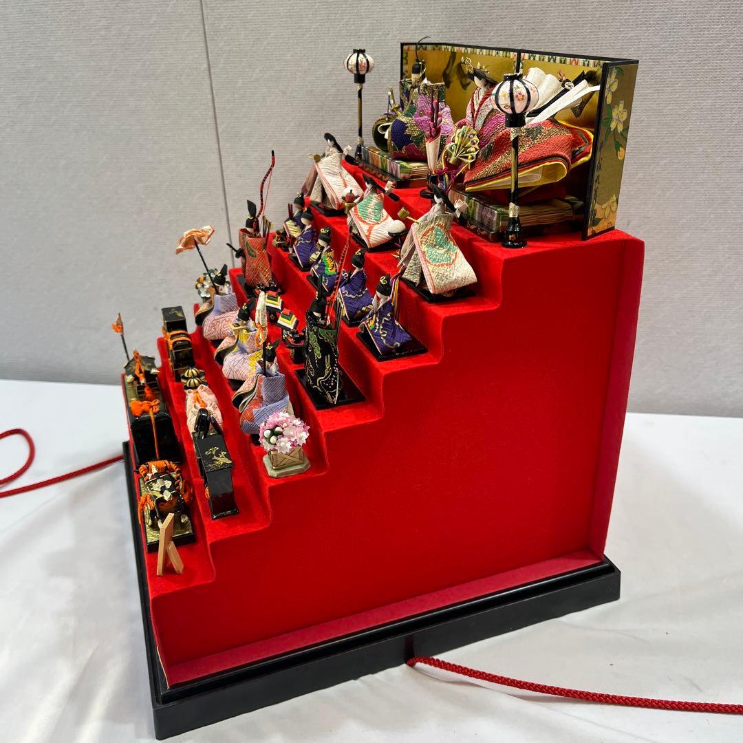 y0114-43雛人形セット　めご雛　まりこ作　和紙