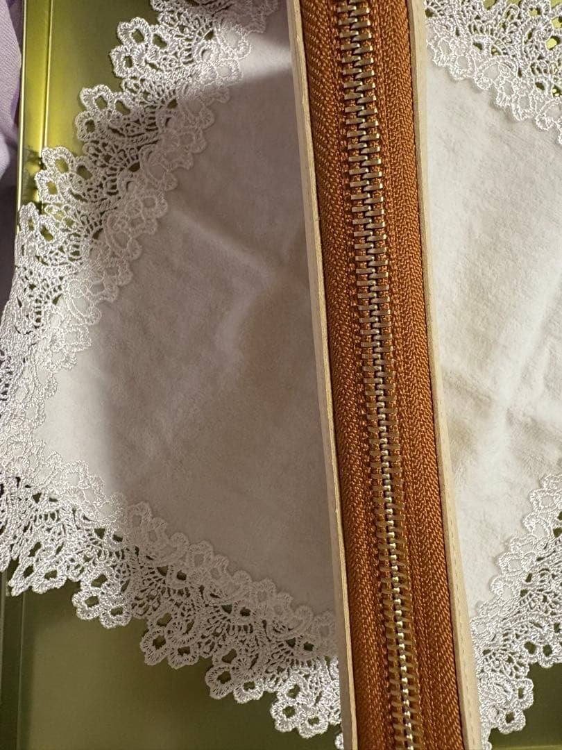 genten ゲンテン カットワーク ラウンド長財布