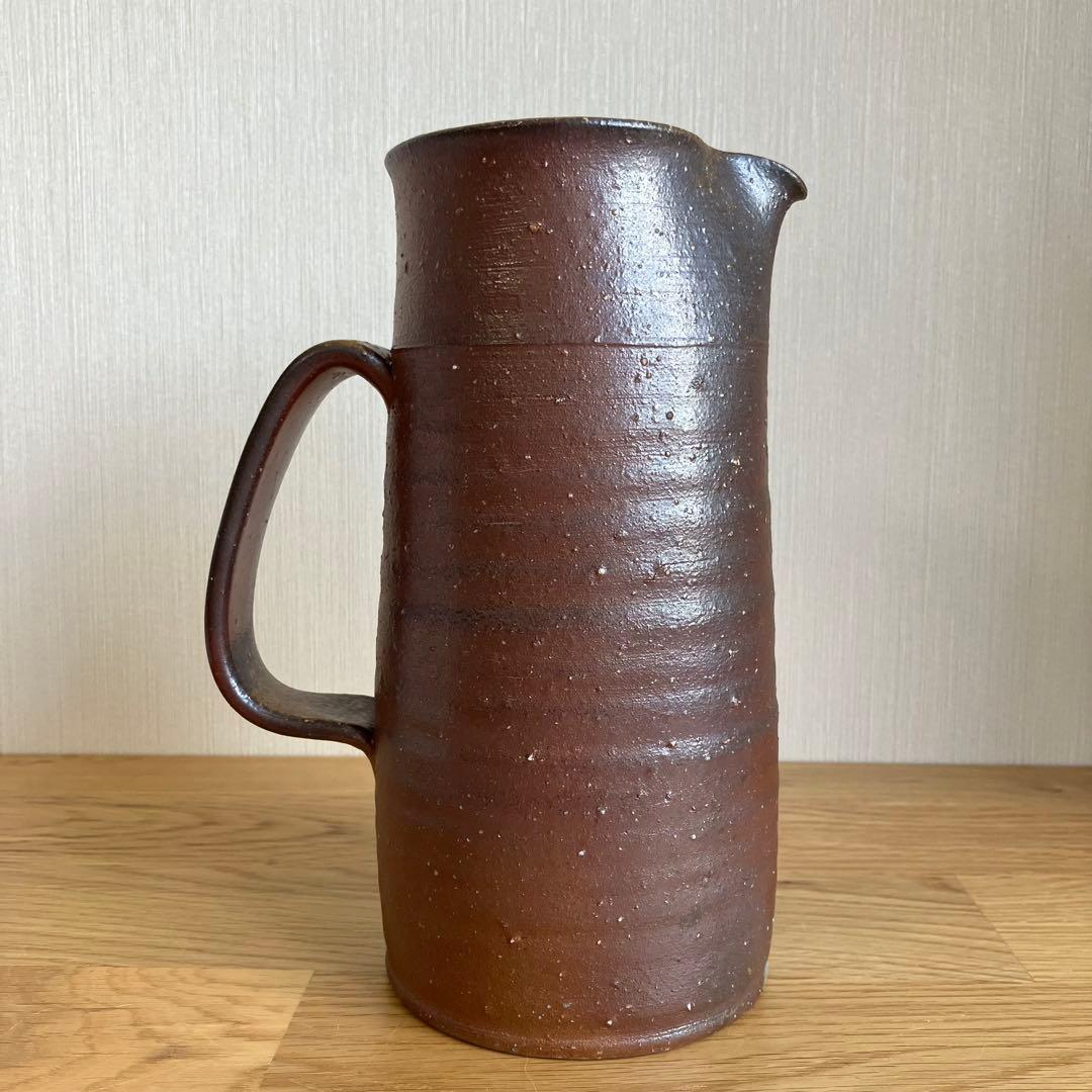 備前焼　水差し　ピッチャー
