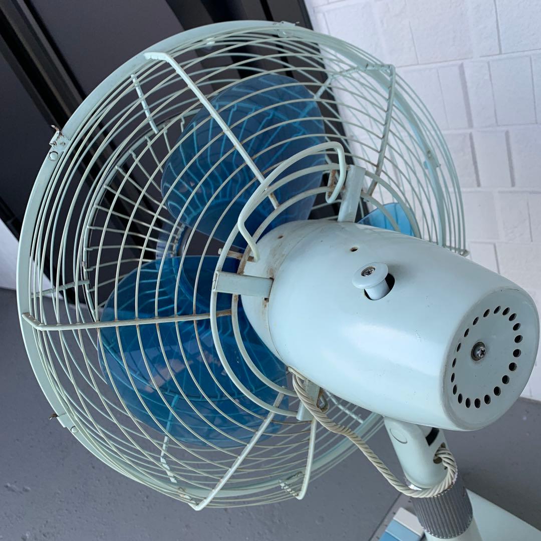 昭和レトロ 扇風機 サンヨー 卓上扇風機 セット