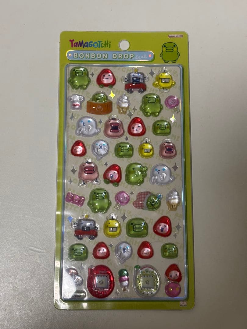 【正規品】ボンボンドロップシール　たまごっち4種セット