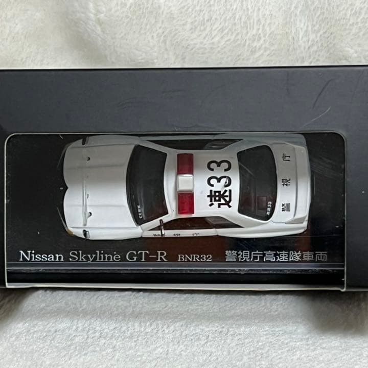 レイズ1/64日産スカイラインGT-R BNR32 パトカーPatrol Car