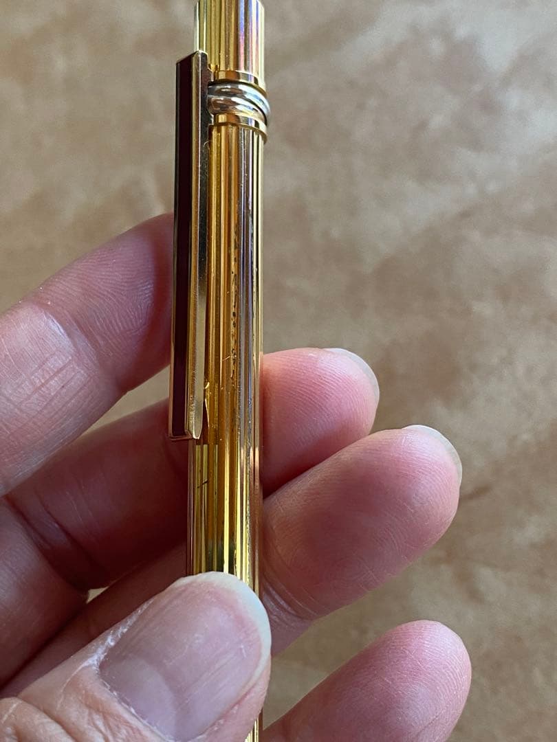 Cartier カルティエ トリニティ ツイスト式ボールペン インク黒