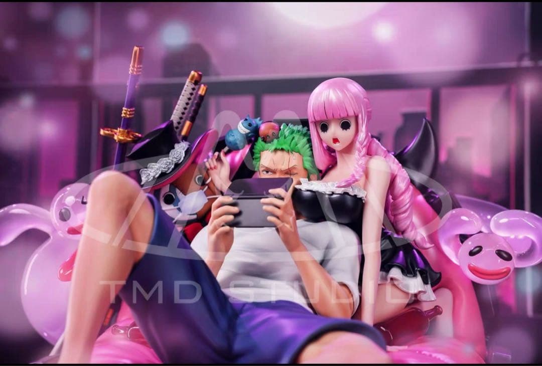 ワンピース　ゾロ　ガレージキット　フィギュア　完成品