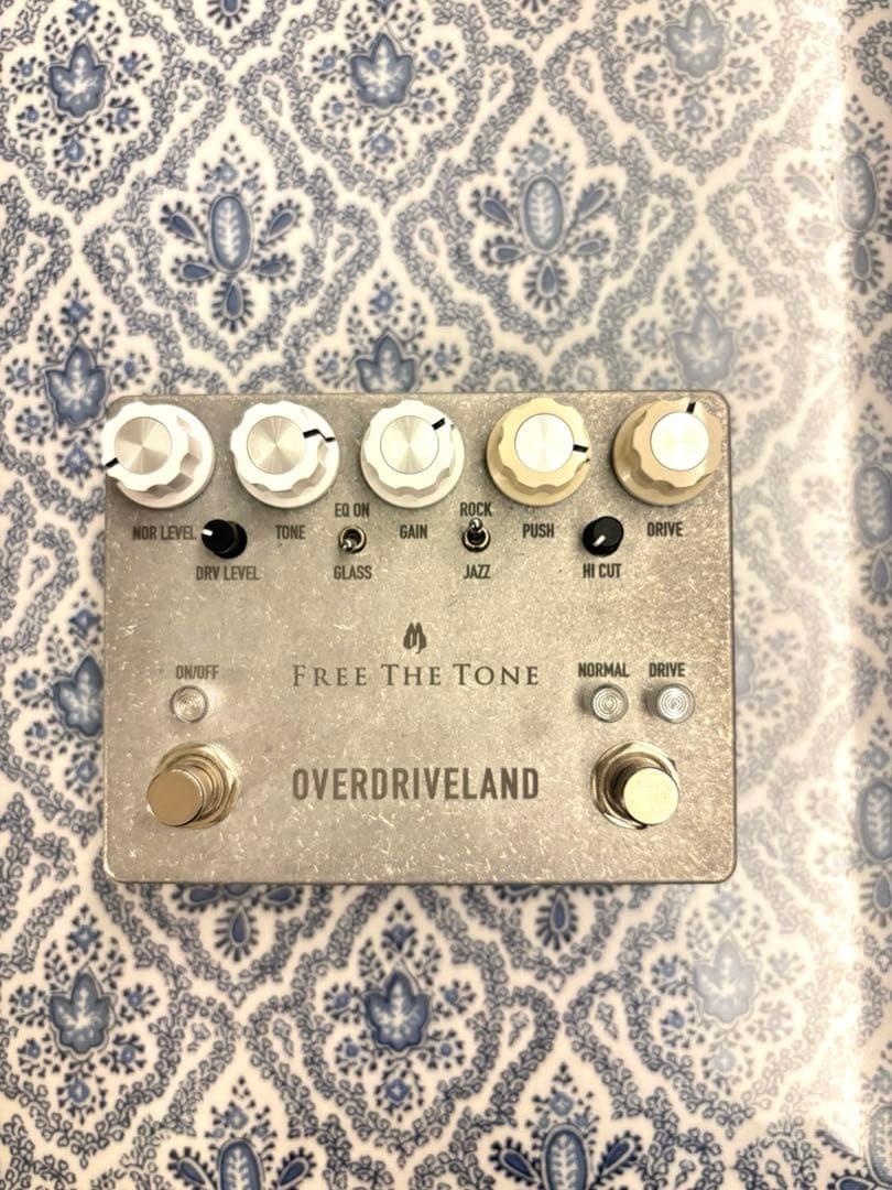 ギター FREE THE TONE OVERDRIVELAND custom shop