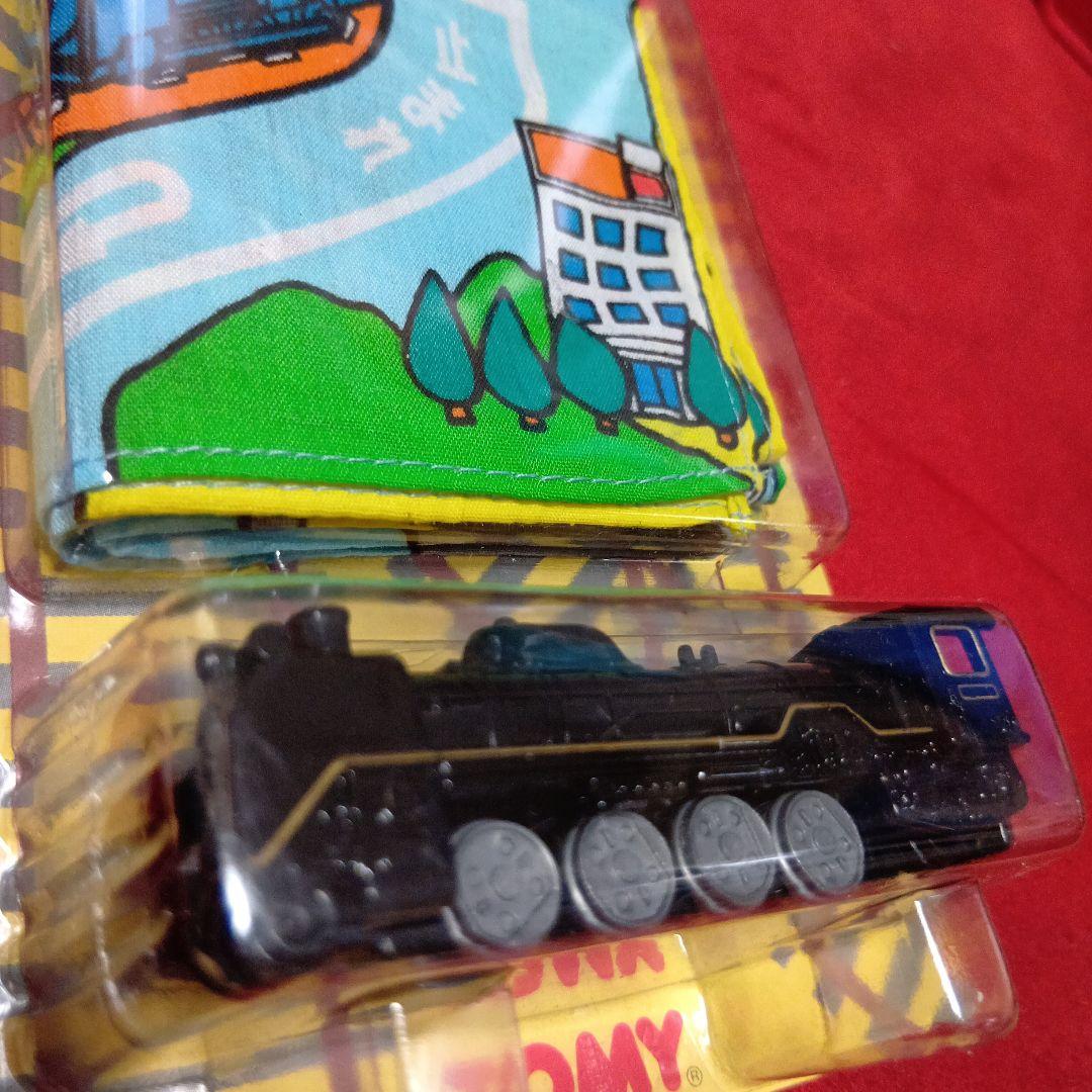 希少　TOMY赤ロゴ　トミカ ハンカチ マップセット　4台　未開封保管品