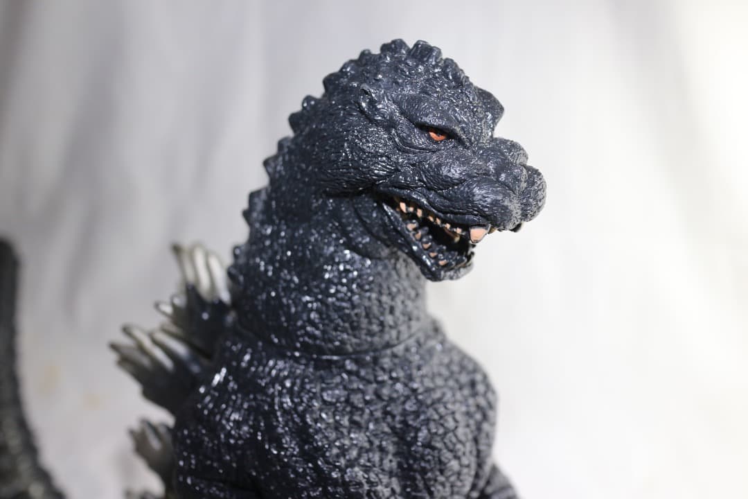 当時物 特大 ゴジラ 1991 ソフビ 全長約54cm 高さ約36cm バンダイ