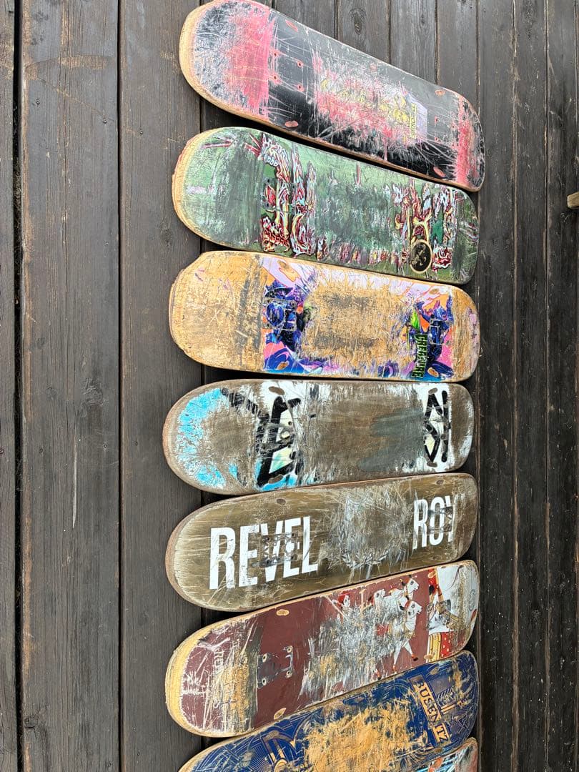 スケートボード　デッキ　10枚　使用済