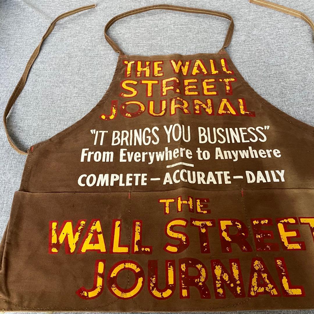 【希少】 40s 50s ニュースペーパー エプロン ビンテージ バッグ