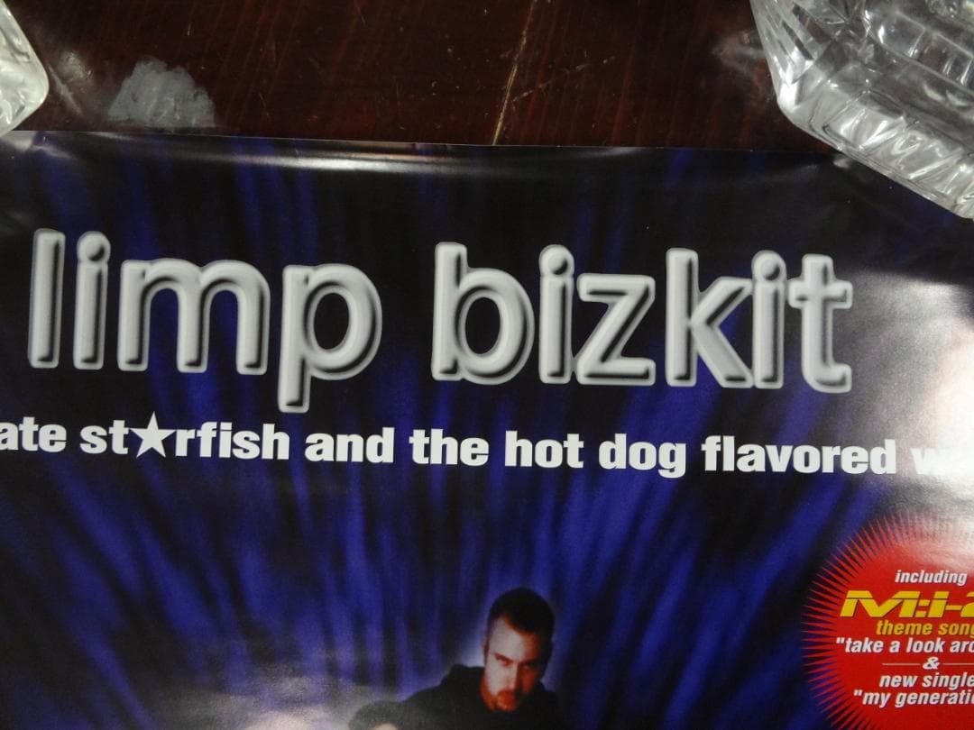 limp bizkit リンプ・ビズキット  ● 販促宣伝非売品ポスター