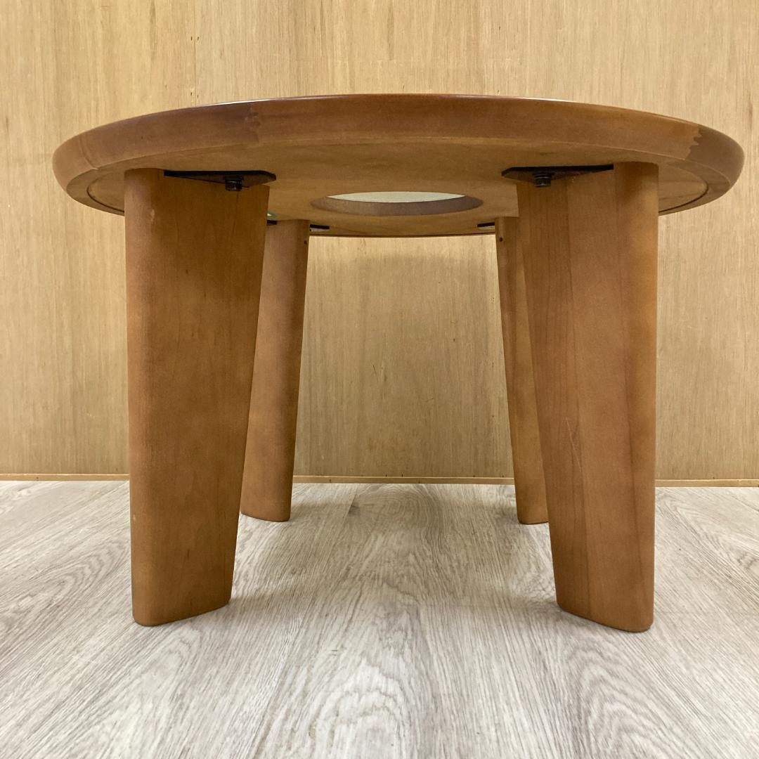 マルニ】サイドテーブルセンターテーブルリビングテーブル円形