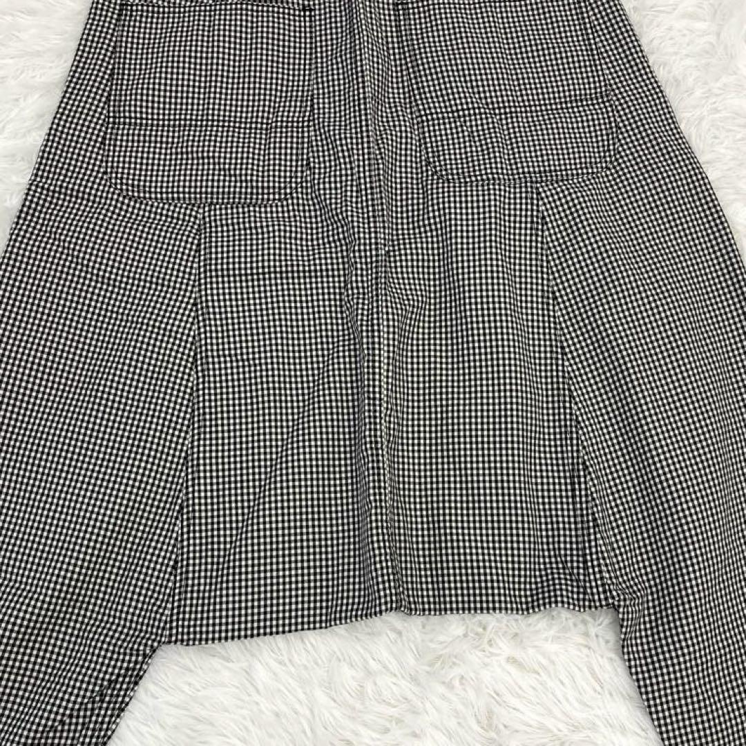 美品】コムデギャルソン・サルエルパンツ・ペンギン・ギンガムチェック