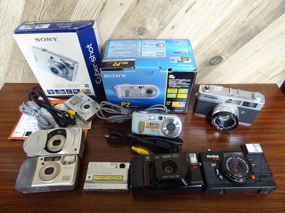 ジ*ー様 阪029 カメラ 7点 まとめ売り キャノン ペンタックス ソニー コ ジ*ー様 阪029 カメラ 7点 まとめ売り キャノン ペンタックス ソニー コ ジ