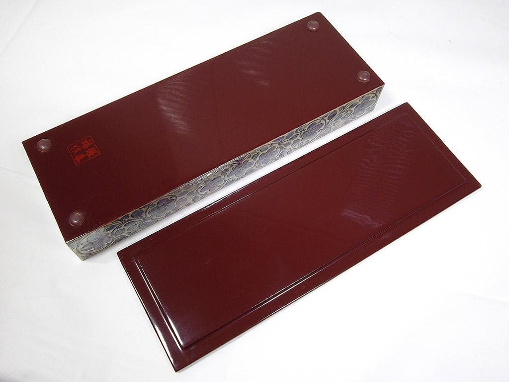 張泰福作 韓国螺鈿細工 筆箱 宝石箱 小物入れ