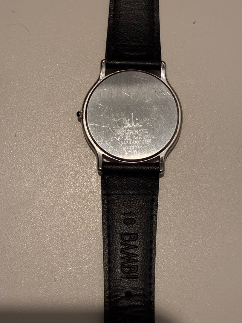 希少 稼動品 SEIKO CREDOR 18kt BEZEL腕時計