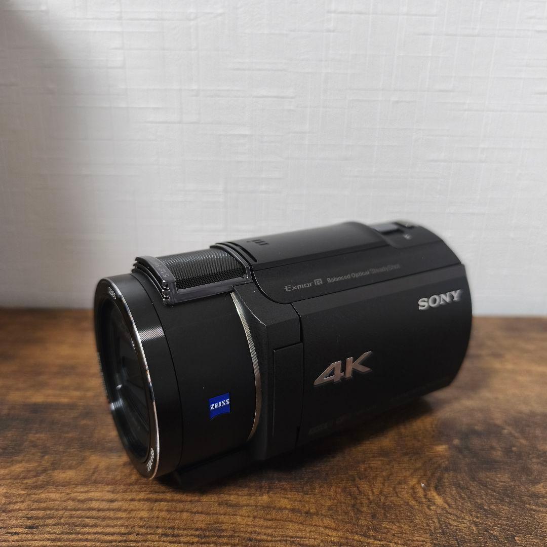 美品】SONY FDR-AX45 4Kビデオカメラ 予備バッテリー＆充電器付 - メルカリ