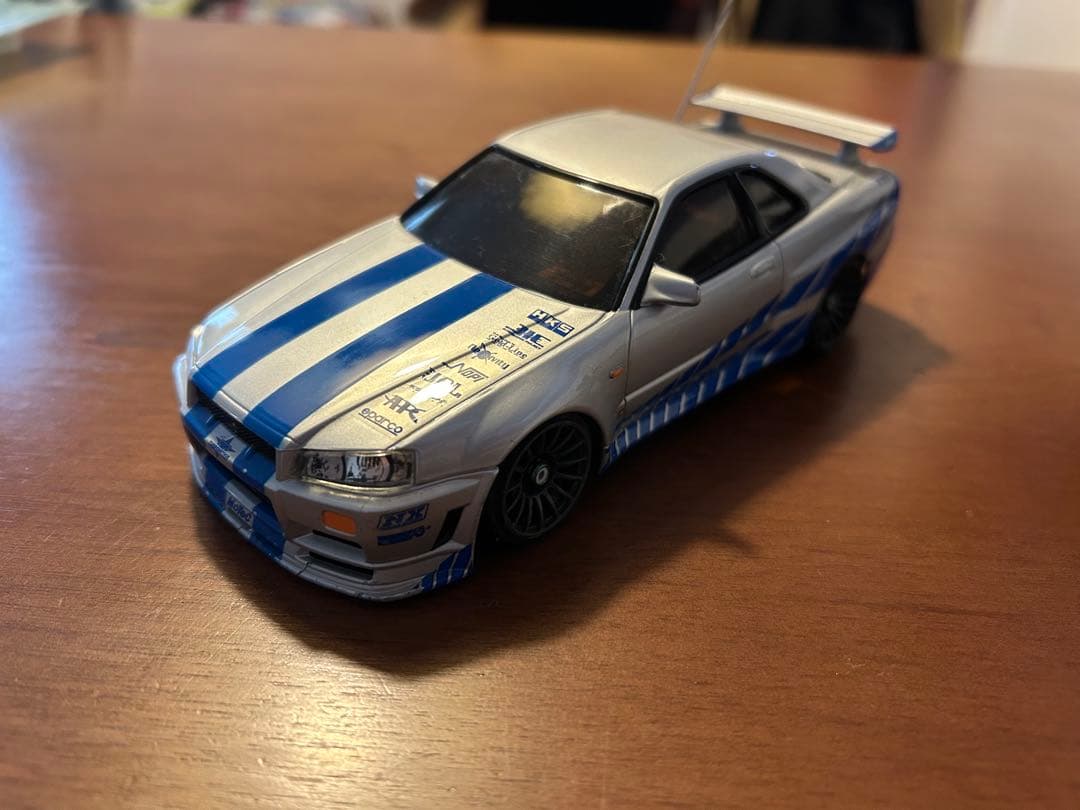 【ミニッツジャンク品特価】R34&ハマーH2 の2台set