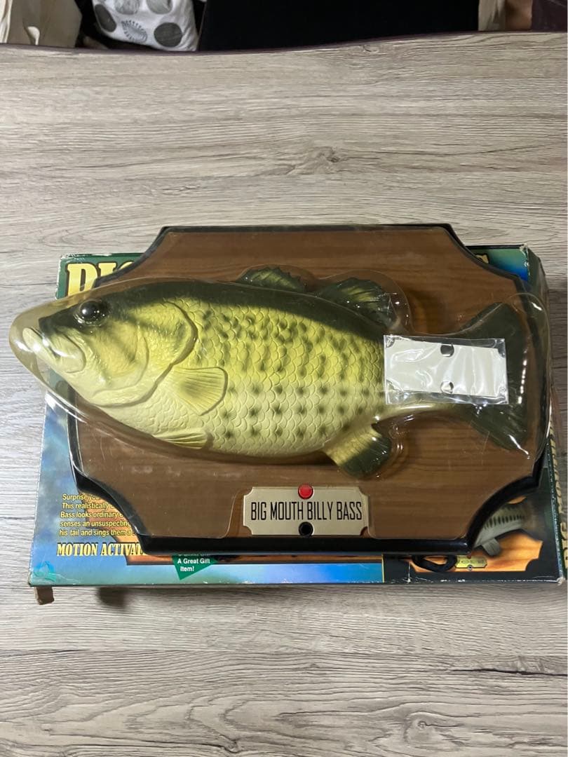 【希少】ビッグマウスビリーバス ムービングフィッシュ