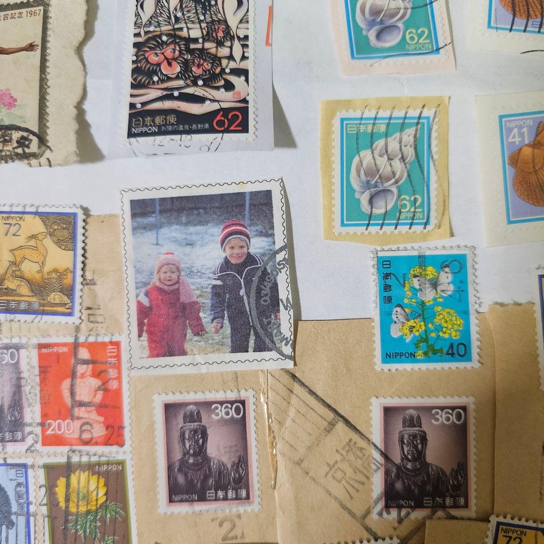 使用済切手コレクション 多数 - メルカリ