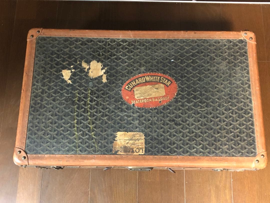 希少】ゴヤールヴィンテージトランクケース1930年代 GOYARD - メルカリ